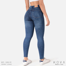 Cargar imagen en el visor de la galería, JEAN SKINNY STRETCH TIRO ALTO 1000-99C