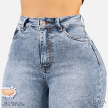 Cargar imagen en el visor de la galería, JEAN SKINNY STRETCH TIRO ALTO 1000-121 A