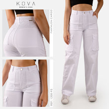 Cargar imagen en el visor de la galería, CARGO PANT STRETCH TIRO ALTO 1200-93A