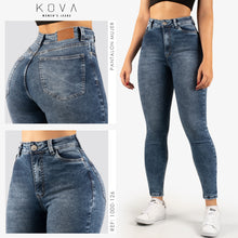Cargar imagen en el visor de la galería, JEAN SKINNY STRETCH TIRO ALTO 1000-126 A