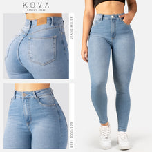 Cargar imagen en el visor de la galería, JEAN SKINNY STRETCH TIRO ALTO 1000-123