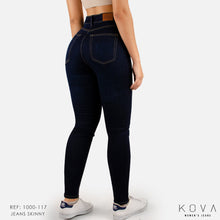 Cargar imagen en el visor de la galería, JEAN SKINNY STRETCH TIRO ALTO 1000-117 B