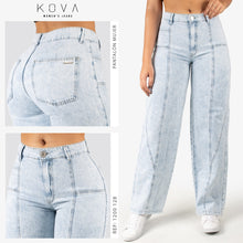 Cargar imagen en el visor de la galería, JEAN STRAIGHT RIGIDO TIRO ALTO 1200-128