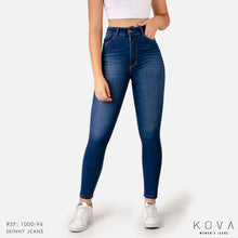 Cargar imagen en el visor de la galería, JEAN SKINNY STRETCH TIRO ALTO 1000-96G