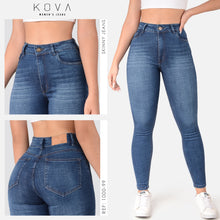 Cargar imagen en el visor de la galería, JEAN SKINNY STRETCH TIRO ALTO 1000-99C