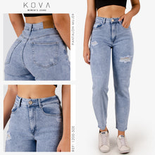 Cargar imagen en el visor de la galería, Jeans Mujer Mom fit 1200-50D