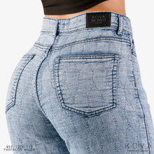 Cargar imagen en el visor de la galería, JEAN STRAIGHT RIGIDO TIRO ALTO 1200-113