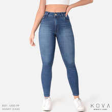 Cargar imagen en el visor de la galería, JEAN SKINNY STRETCH TIRO ALTO 1000-99C