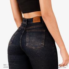 Cargar imagen en el visor de la galería, JEAN SKINNY STRETCH TIRO ALTO 1000-61 L