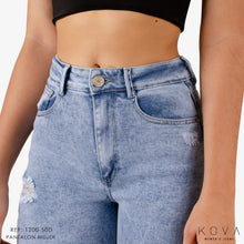 Cargar imagen en el visor de la galería, Jeans Mujer Mom fit 1200-50D