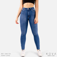 Cargar imagen en el visor de la galería, JEAN SKINNY STRETCH TIRO ALTO 1000-105A