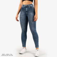 Cargar imagen en el visor de la galería, JEAN SKINNY STRETCH TIRO ALTO 1000-126 A