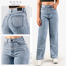 Cargar imagen en el visor de la galería, JEAN STRAIGHT RIGIDO TIRO ALTO 1200-113