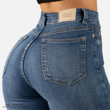 Cargar imagen en el visor de la galería, JEAN SKINNY STRETCH TIRO ALTO 1000-98D