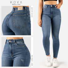 Cargar imagen en el visor de la galería, JEAN SKINNY STRETCH TIRO ALTO 1000-98D