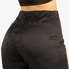 Cargar imagen en el visor de la galería, PANTALON DAMA TEJIDO PLANO LIVIANO DAMA WIDE LEG REF 1200-117