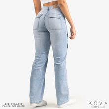 Cargar imagen en el visor de la galería, CARGO PANT RIGIDO TIRO ALTO 1200-125