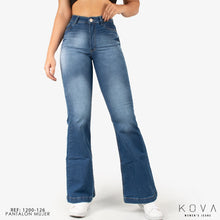 Cargar imagen en el visor de la galería, JEAN STRETCH FLARE TIRO ALTO 1200-126