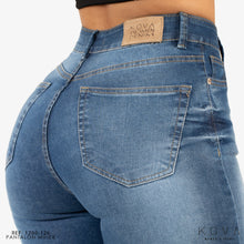 Cargar imagen en el visor de la galería, JEAN STRETCH FLARE TIRO ALTO 1200-126