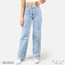 Cargar imagen en el visor de la galería, JEAN BOTA RECTA TIRO ALTO 1200-130