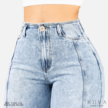 Cargar imagen en el visor de la galería, JEAN STRAIGHT RIGIDO TIRO ALTO 1200-124