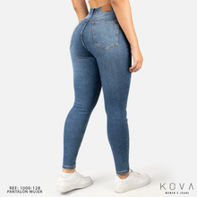 Cargar imagen en el visor de la galería, JEAN SKINNY STRETCH TIRO ALTO 1000-128