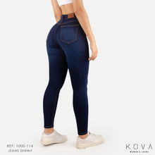 Cargar imagen en el visor de la galería, JEAN SKINNY STRETCH TIRO ALTO 1000-114 D