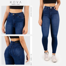 Cargar imagen en el visor de la galería, JEAN SKINNY STRETCH TIRO ALTO 1000-115D