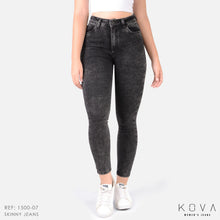 Cargar imagen en el visor de la galería, JEAN SKINNY STRETCH TIRO ALTO 1500-12A