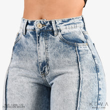 Cargar imagen en el visor de la galería, JEAN STRAIGHT RIGIDO TIRO ALTO 1200-122