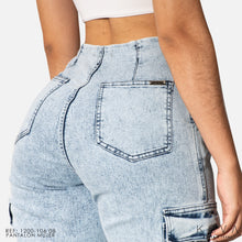 Cargar imagen en el visor de la galería, CARGO PANT RIGIDO TIRO ALTO 1200-106