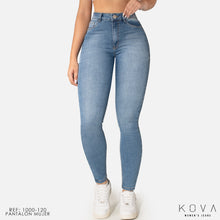 Cargar imagen en el visor de la galería, JEAN SKINNY STRETCH TIRO ALTO 1000-120 A