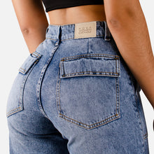 Cargar imagen en el visor de la galería, CARGO PANT RIGIDO TIRO ALTO 1200-95 B