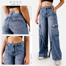 Cargar imagen en el visor de la galería, CARGO PANT RIGIDO TIRO ALTO 1200-95 B