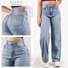 Cargar imagen en el visor de la galería, JEAN STRAIGHT RIGIDO TIRO ALTO 1200-111 A