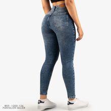 Cargar imagen en el visor de la galería, JEAN SKINNY STRETCH TIRO ALTO 1000-126 A