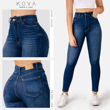 Cargar imagen en el visor de la galería, JEAN SKINNY STRETCH TIRO ALTO 1000-96G