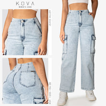 Cargar imagen en el visor de la galería, CARGO PANT RIGIDO TIRO ALTO 1200-106