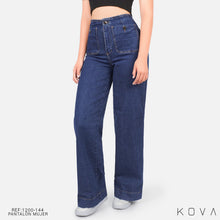 Cargar imagen en el visor de la galería, JEANAS MUJER BOTA RECTA TIRO ALTO 1200-144