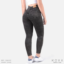 Cargar imagen en el visor de la galería, JEAN SKINNY STRETCH TIRO ALTO 1500-12A