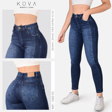 Cargar imagen en el visor de la galería, Jeans Mujer Skinny Tiro Alto 1000-92E