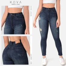 Cargar imagen en el visor de la galería, Jeans Mujer Skinny Tiro Alto 1000-97C
