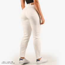 Cargar imagen en el visor de la galería, JEAN MOM FIT RIGIDO TIRO ALTO 1200-54D
