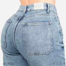Cargar imagen en el visor de la galería, Pantalón Jean Bota Recta  – REF 1200-154
