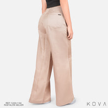 Cargar imagen en el visor de la galería, PANTALON DAMA  TEJIDO PLANO LIVIANO DAMA WIDE LEG REF 1200-134
