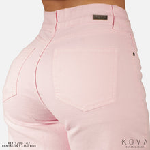 Cargar imagen en el visor de la galería, Set Pantalón Recto y Chaleco Rosado – Ref. 1200-142
