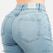 Cargar imagen en el visor de la galería, JEANS  MUJER BOTA RECTA TIRO ALTO 1200-147
