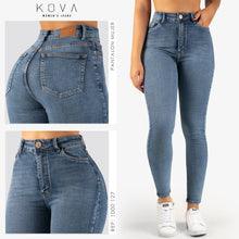 Cargar imagen en el visor de la galería, JEAN SKINNY STRETCH TIRO ALTO 1000-127
