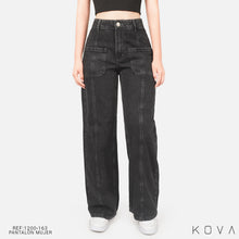 Cargar imagen en el visor de la galería, Pantalón Jean Bota Recta  – REF 1200-163
