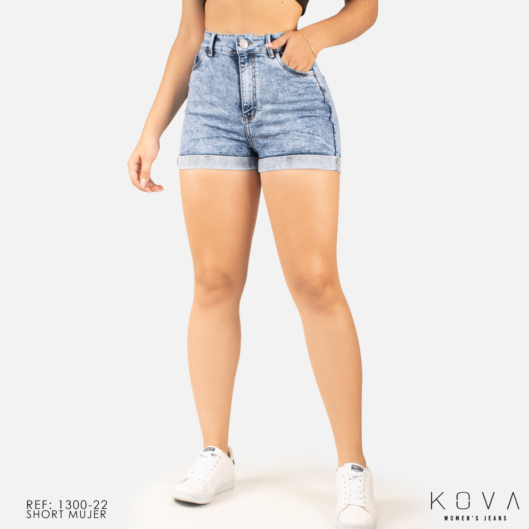 Short Mujer Tiro Alto 1300-22